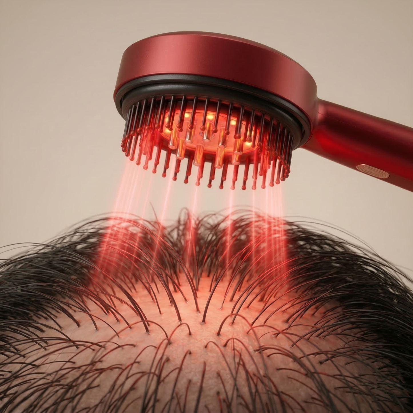 Sereniya Red Light Scalp Massage Comb Hair Care Stimulation