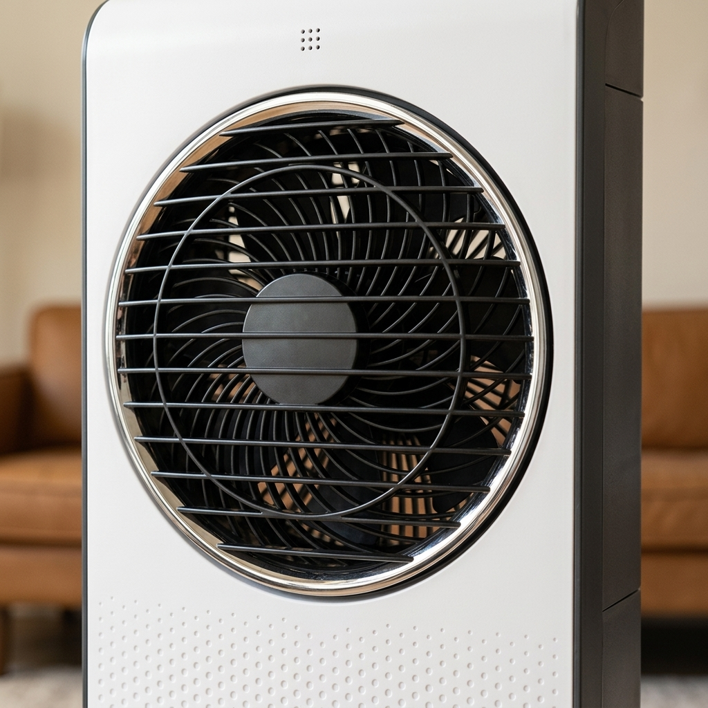 Windowless Portable Air Conditioner Energy Efficient 360 Oscillating Air Cooler Remote Control for Bedroom Office by Sereniya