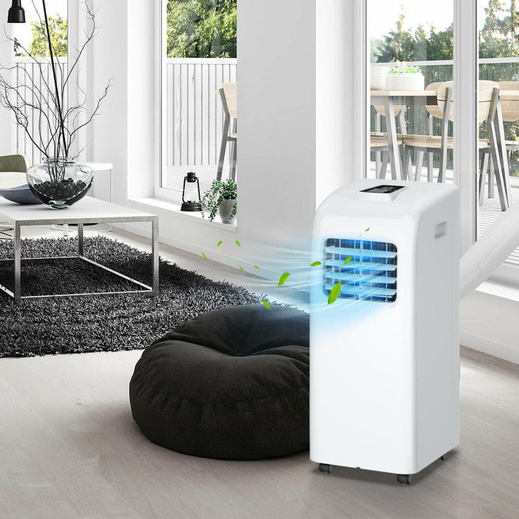 8000 BTU Portable Air Conditioner with Dehumidifier — Quiet Home Cooling Unit with Remote Control by Sereniya