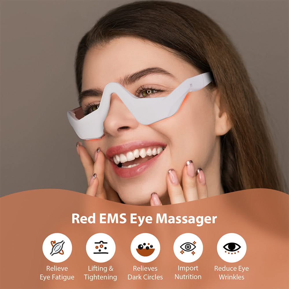 Sereniya Microcurrent Red Light Eye Massager