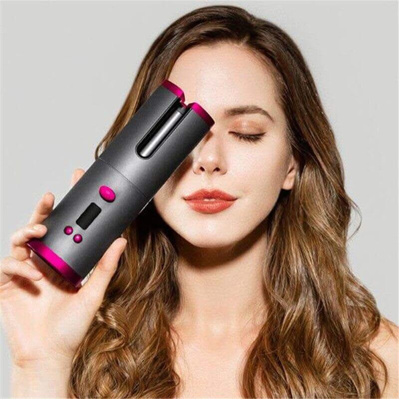 Sereniya Cordless Automatic Hair Curler Wand