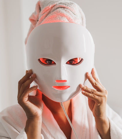 7 Color LED Face Mask — Premium Photon Skin Care Device for At-Home Beauty Routines by Sereniya