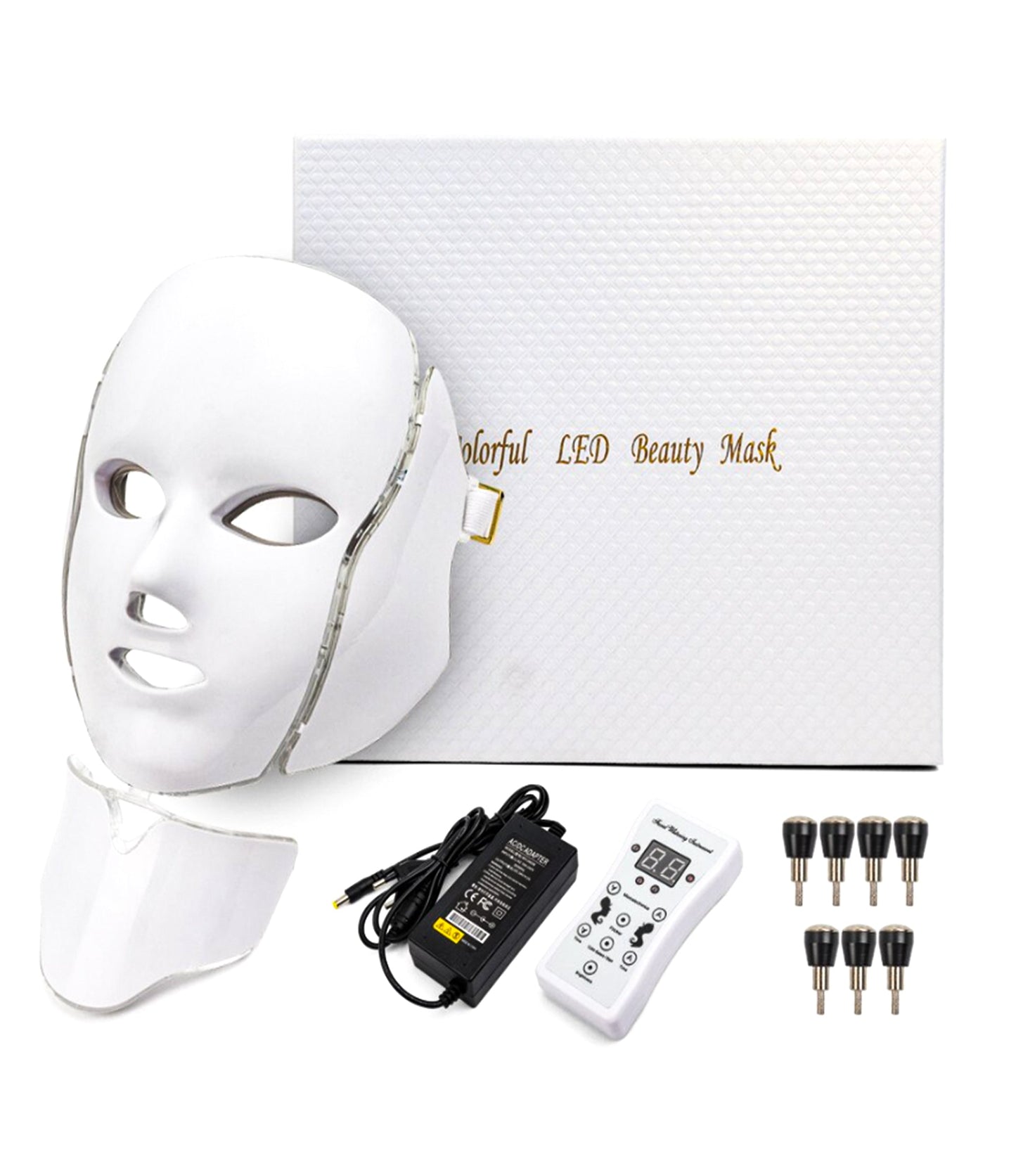 7 Color LED Face Mask — Premium Photon Skin Care Device for At-Home Beauty Routines by Sereniya