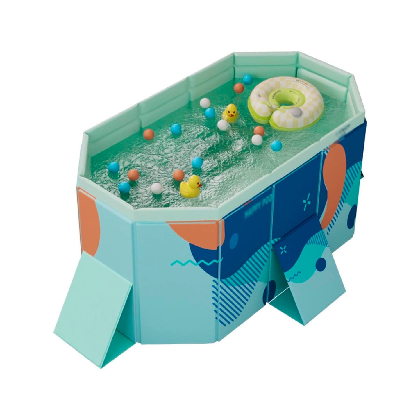 Foldable Family Swimming Pool — Portable Backyard PVC Pool for Kids & Family Summer Fun by Sereniya