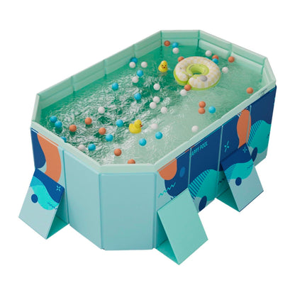 Foldable Family Swimming Pool — Portable Backyard PVC Pool for Kids & Family Summer Fun by Sereniya