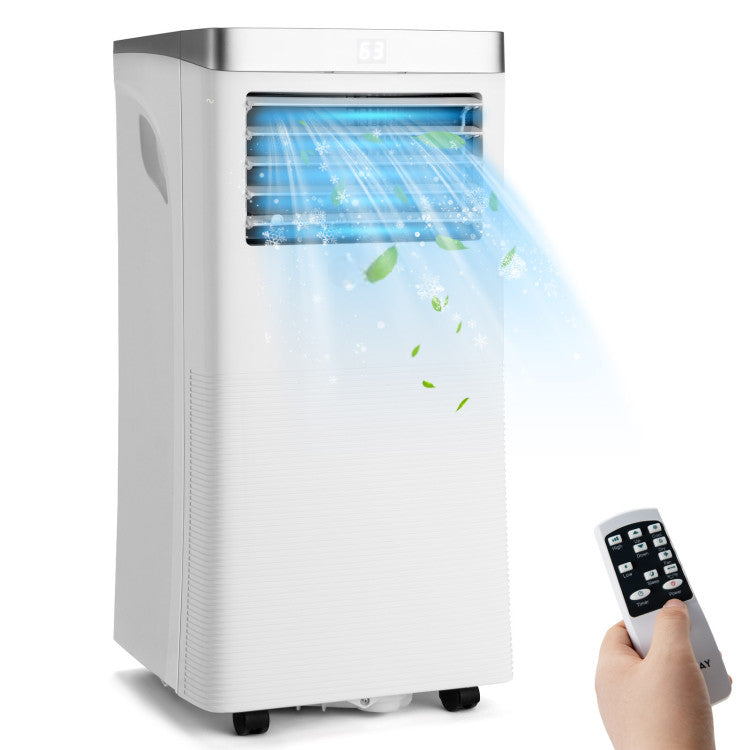 10000 BTU 3-in-1 Portable Air Conditioner with Remote Control — Dehumidifier Fan & Sleep Mode Home Cooling Unit by Sereniya