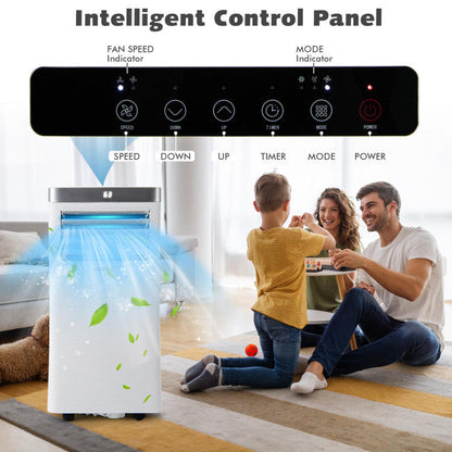 10000 BTU 3-in-1 Portable Air Conditioner with Remote Control — Dehumidifier Fan & Sleep Mode Home Cooling Unit by Sereniya
