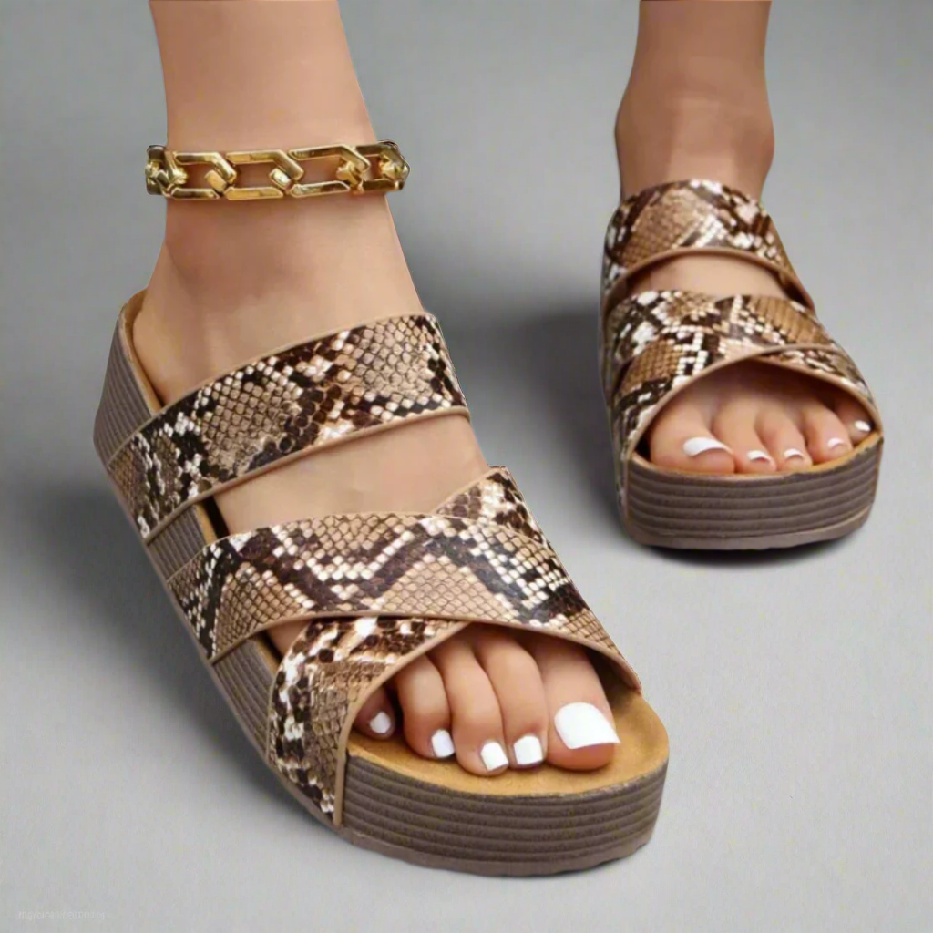 Womens Cushioned Comfort Sandals by Sereniya