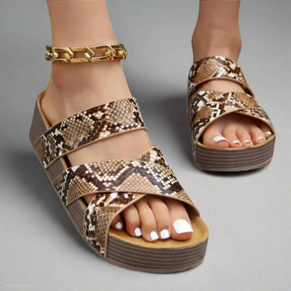 Womens Cushioned Comfort Sandals by Sereniya