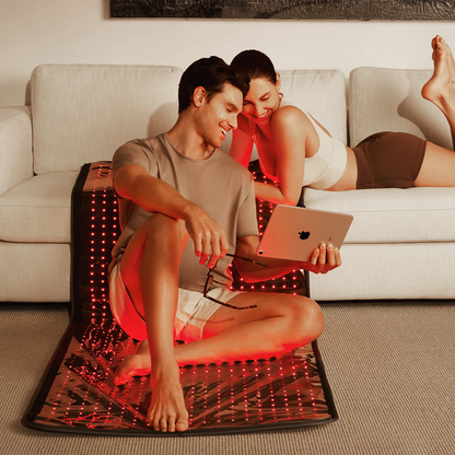 Red and Near Infrared Light Therapy Mat Pro by Sereniya