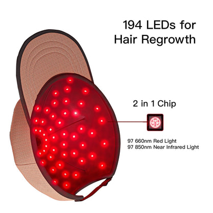 Full Body Red Light Therapy Cap for Hair & Scalp Wellness by Sereniya