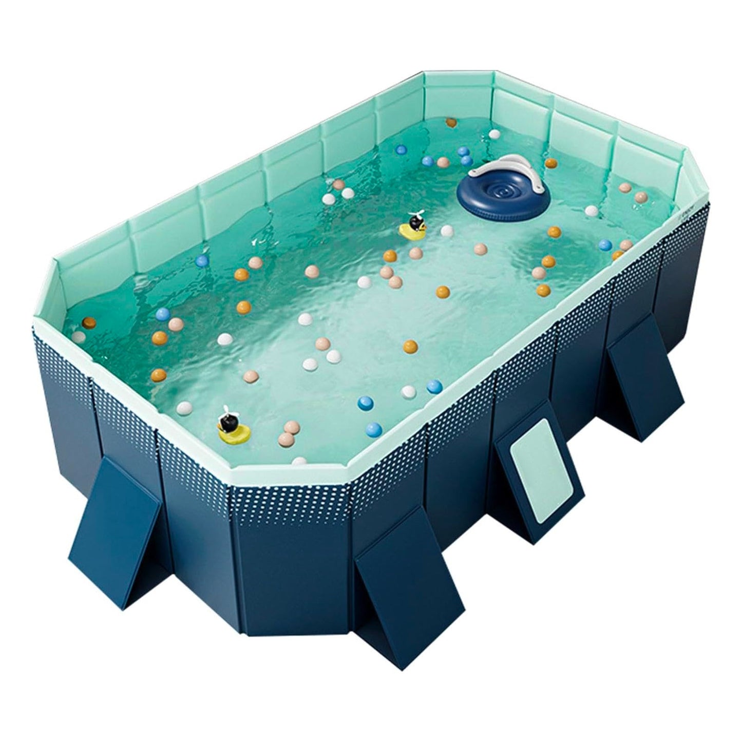 Foldable Family Swimming Pool — Portable Backyard PVC Pool for Kids & Family Summer Fun by Sereniya