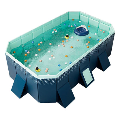 Foldable Family Swimming Pool — Portable Backyard PVC Pool for Kids & Family Summer Fun by Sereniya