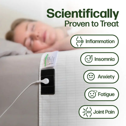 Earthing Bed Sheet for Better Sleep by Sereniya