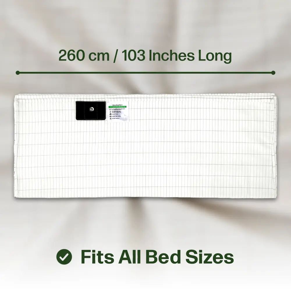 Earthing Bed Sheet for Better Sleep by Sereniya