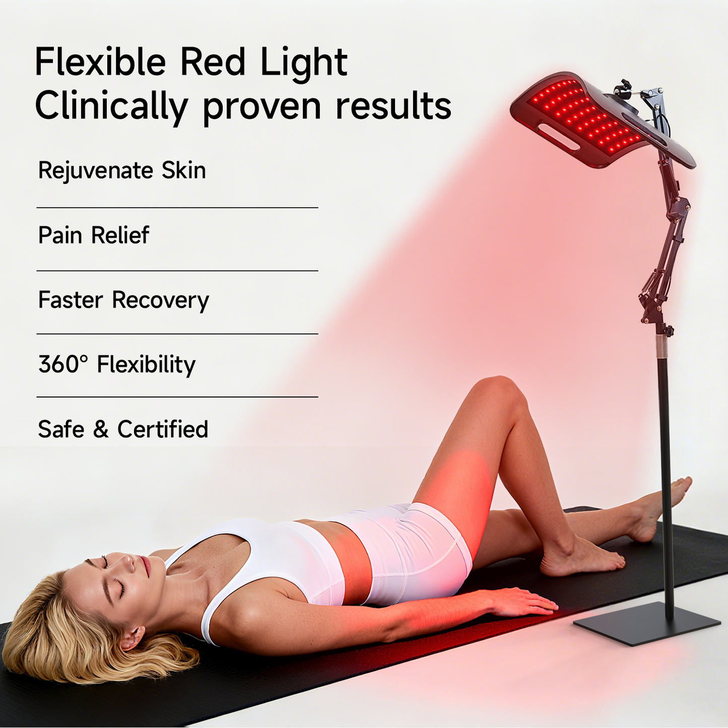 Flexible Wrap Red Light Therapy Device for Body Wellness by Sereniya