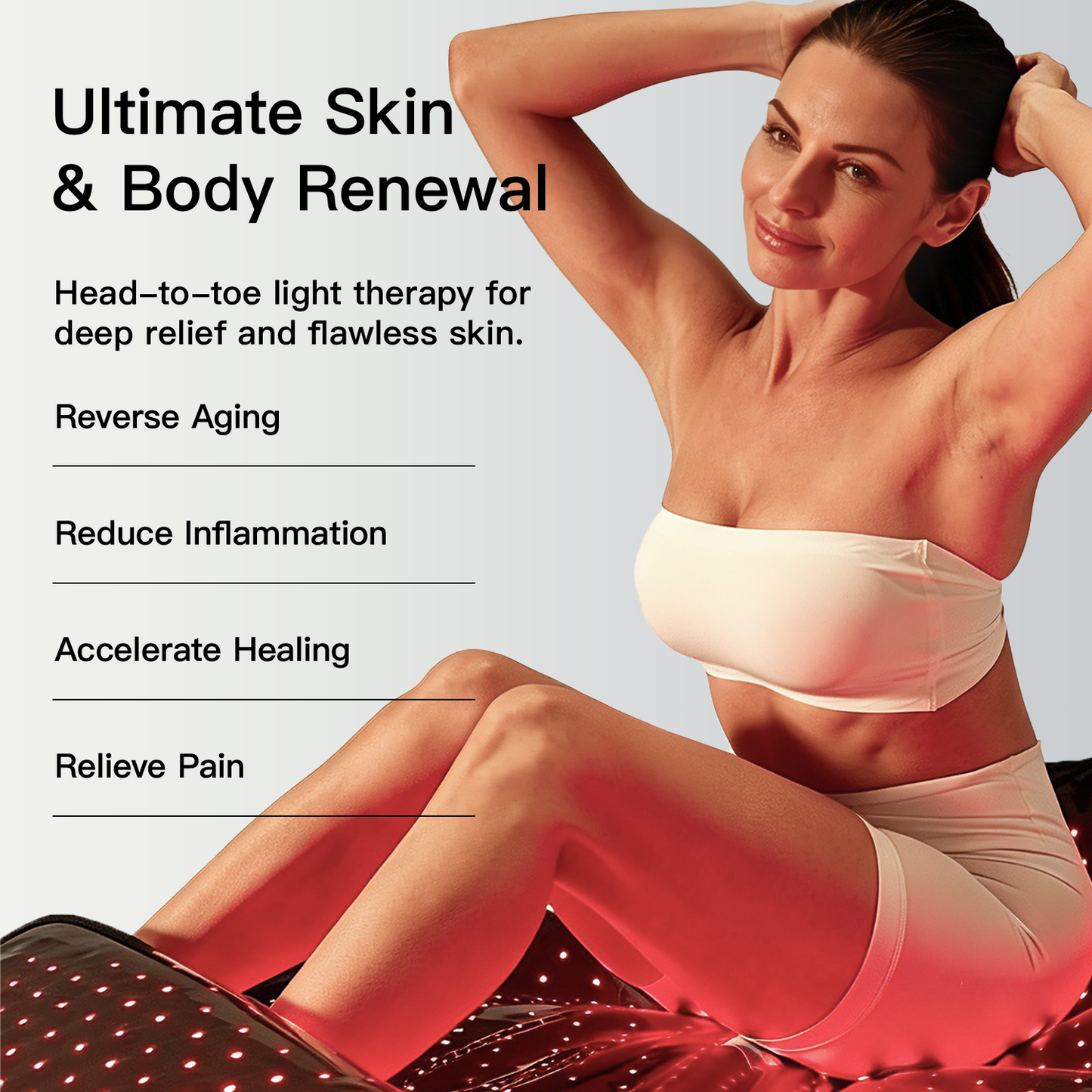 Red and Near Infrared Light Therapy Bag Pro by Sereniya