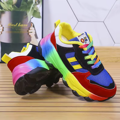 Vibrant Cushioned Comfort Sneakers for Women by Sereniya