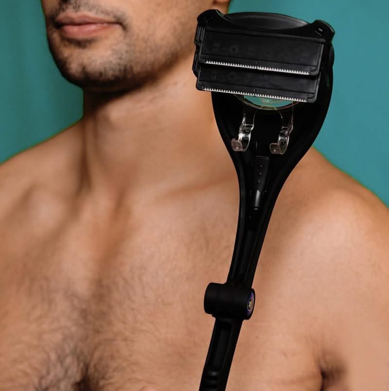 Sereniya Back Hair Shaver for Men – Long Reach Grooming Tool