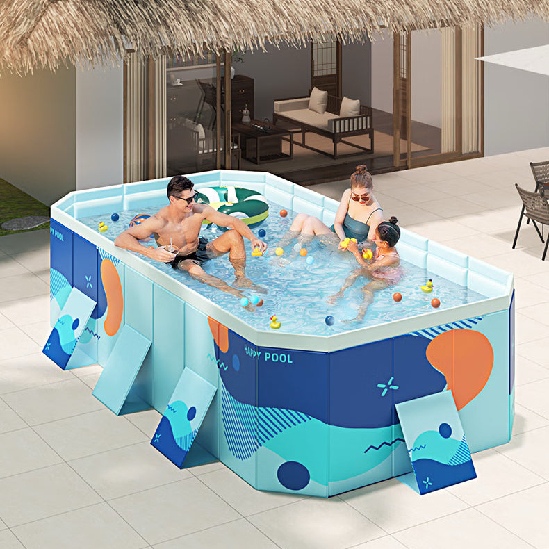 Foldable Family Swimming Pool — Portable Backyard PVC Pool for Kids & Family Summer Fun by Sereniya