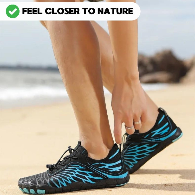 Breathable Barefoot Shoes Wide Toe Box Lightweight Summer Walking by Sereniya