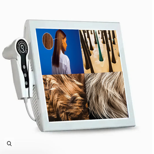 Professional HD Skin & Hair Analyzer — Digital Scalp Scanner Beauty Device for At-Home & Salon Use by Sereniya