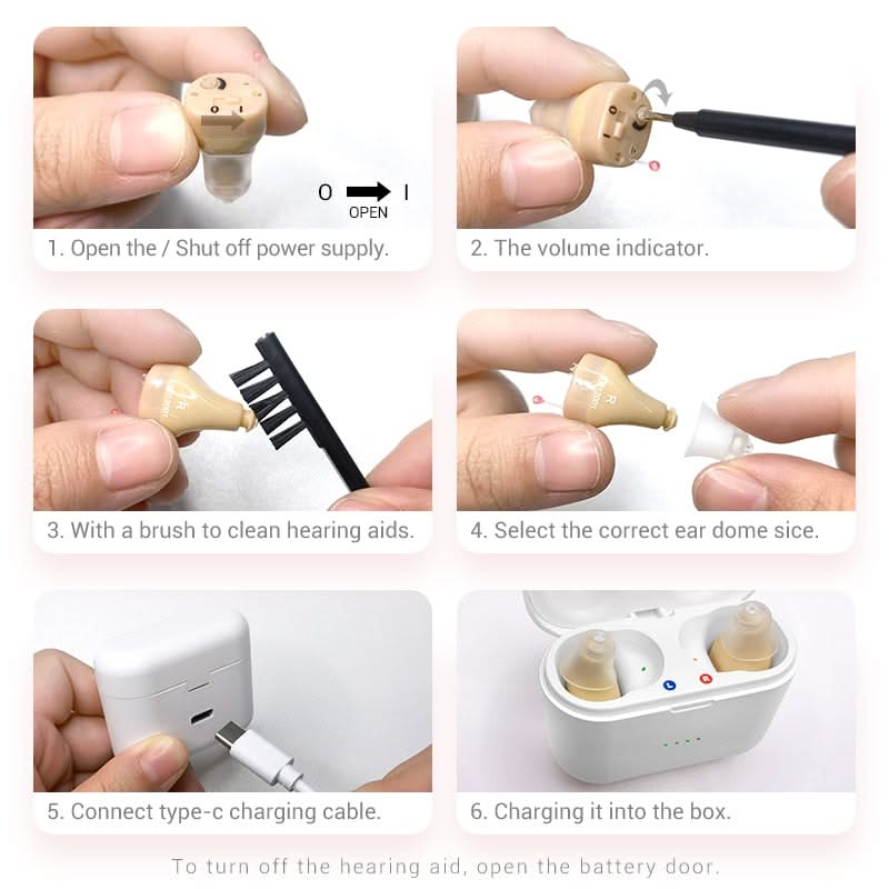 Sereniya Rechargeable Digital Sound Amplifier Device