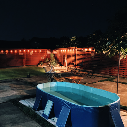 Foldable Family Swimming Pool — Portable Backyard PVC Pool for Kids & Family Summer Fun by Sereniya