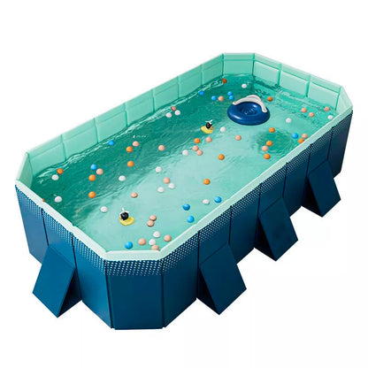 Foldable Family Swimming Pool — Portable Backyard PVC Pool for Kids & Family Summer Fun by Sereniya