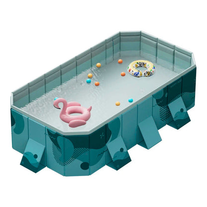 Foldable Family Swimming Pool — Portable Backyard PVC Pool for Kids & Family Summer Fun by Sereniya