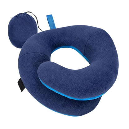 Sereniya Double Support Travel Pillow for Neck and Head Comfort