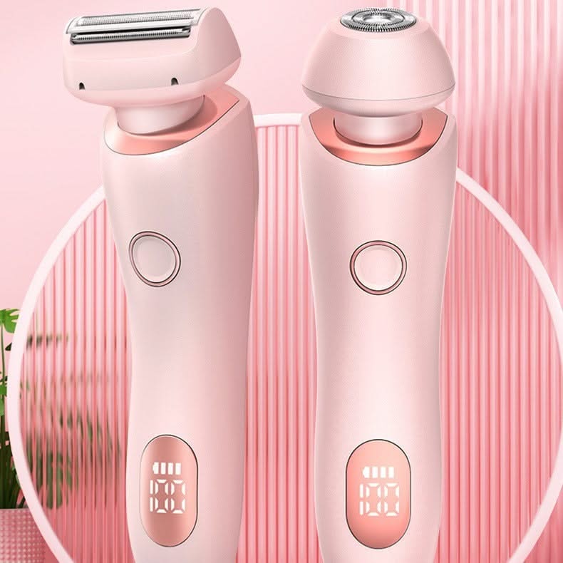 Sereniya 2-in-1 Facial Hair Removal Trimmer for Women – Precision Eyebrow & Face Razor