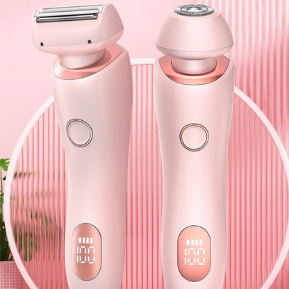 Sereniya 2-in-1 Facial Hair Removal Trimmer for Women – Precision Eyebrow & Face Razor