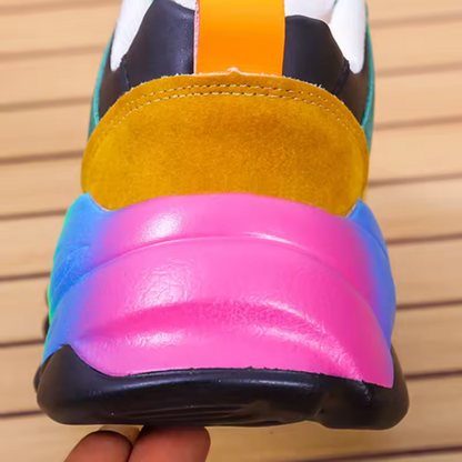 Vibrant Cushioned Comfort Sneakers for Women by Sereniya