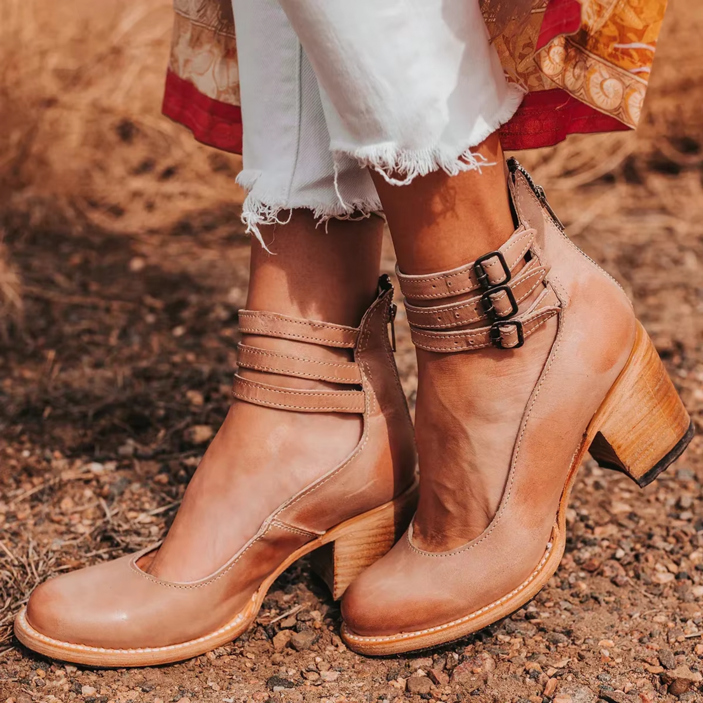 Womens Elegant Comfort Ankle Boots by Sereniya