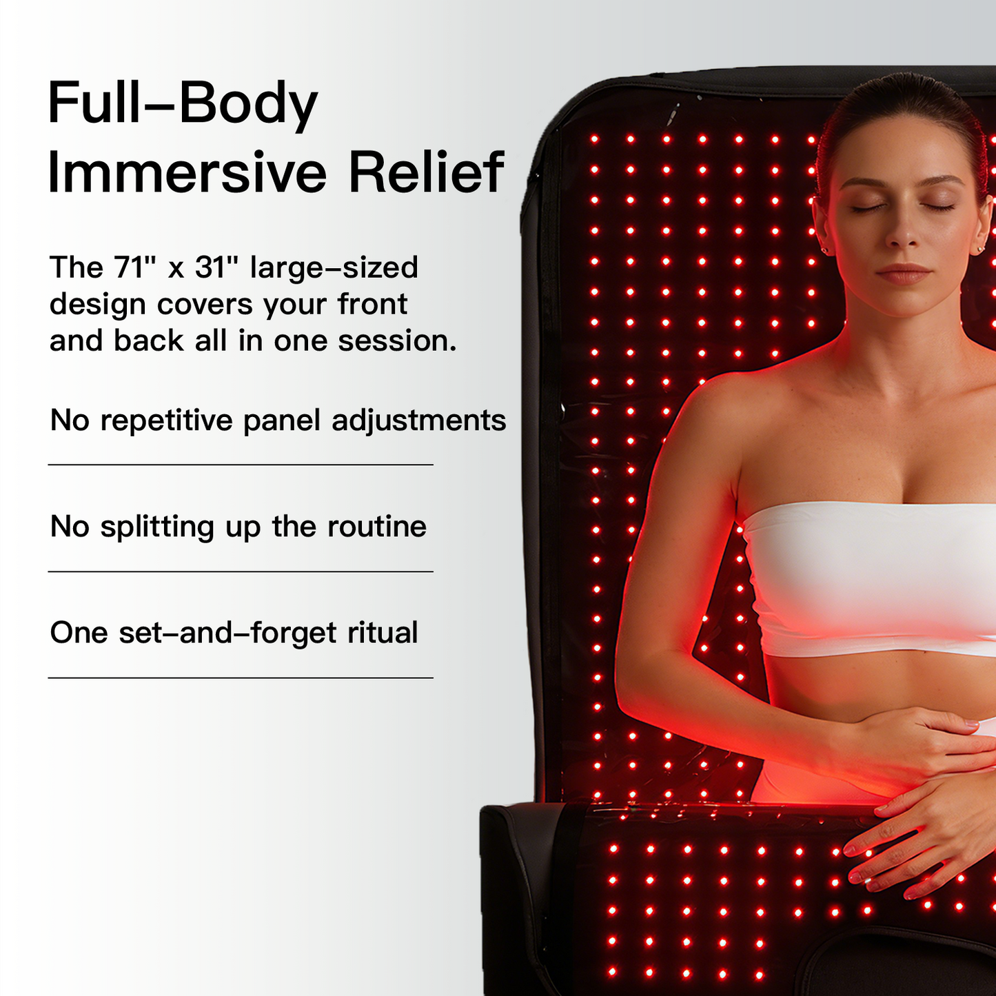 Red and Near Infrared Light Therapy Bag Pro by Sereniya