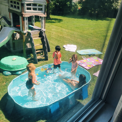 Foldable Family Swimming Pool — Portable Backyard PVC Pool for Kids & Family Summer Fun by Sereniya