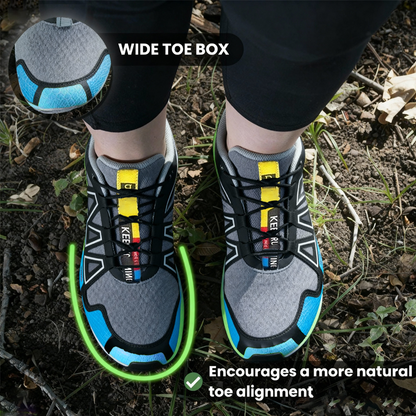 Orthopedic Waterproof Hiking Walking Sneakers for Men and Women by Sereniya