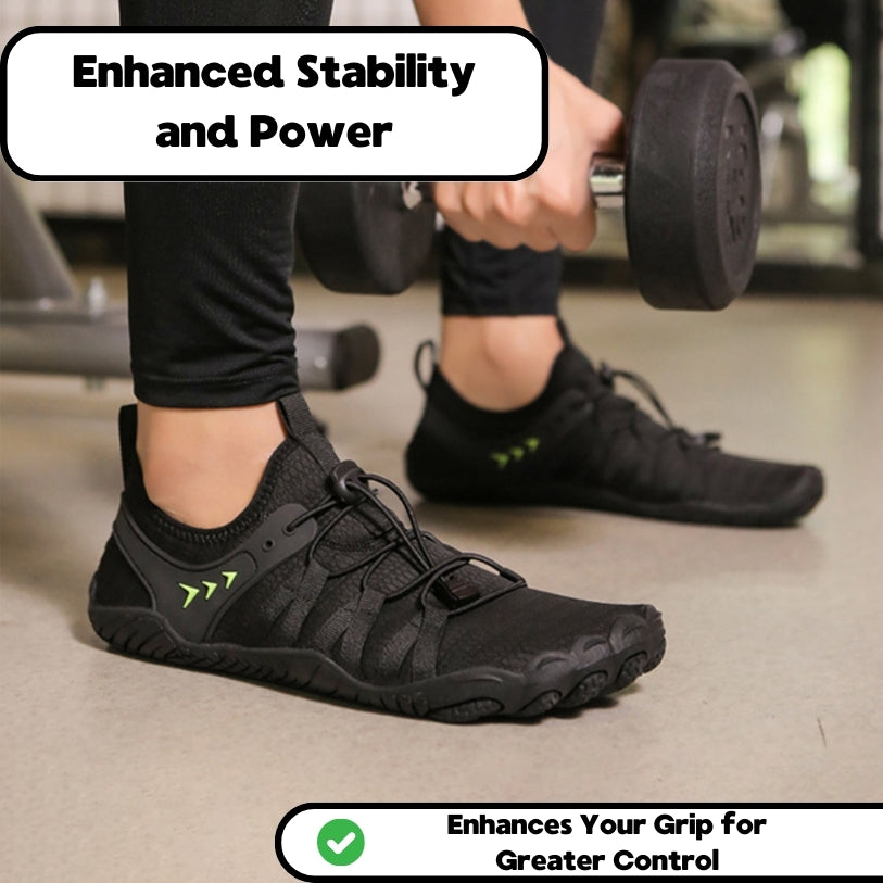 Barefoot Hiking Shoes Outdoor Grip Wide Toe Box All Terrain by Sereniya