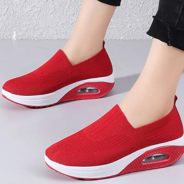 Sereniya Wide Fit Womens Stretch Comfort Sneakers