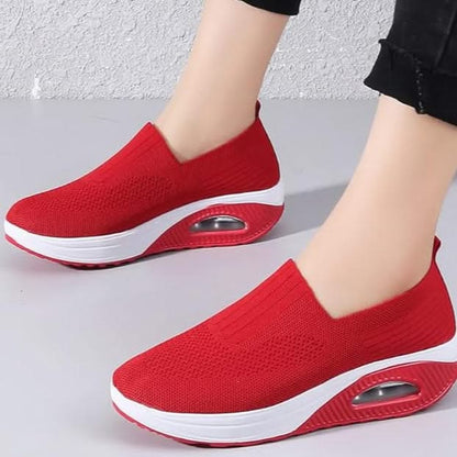 Sereniya Wide Fit Womens Stretch Comfort Sneakers
