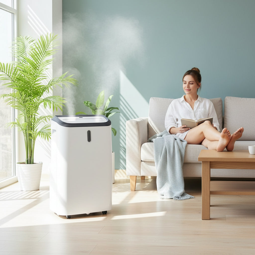 12,000 BTU Portable Air Conditioner Cooler Dehumidifier 3-in-1 Room Fan Indoor Home Cooling Unit by Sereniya