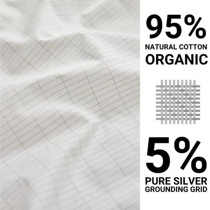 Grounding Bed Sheet for Sleep by Sereniya