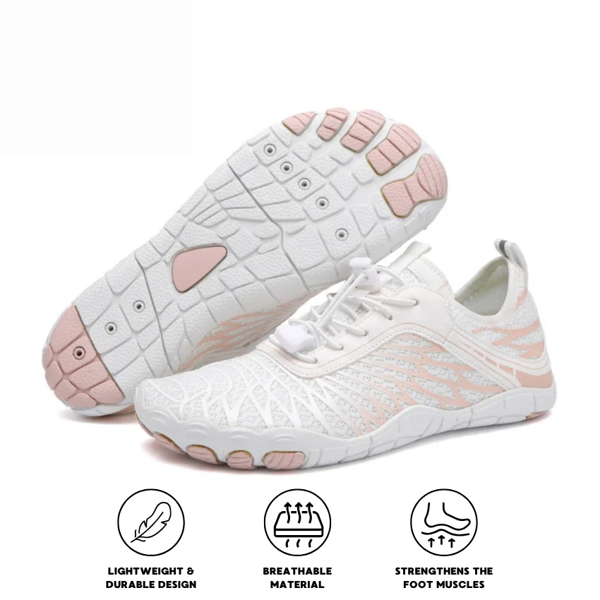 Barefoot Trail Running Shoes Wide Toe Box Non Slip Lightweight by Sereniya