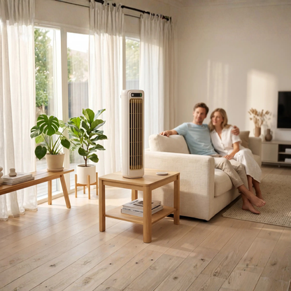 BowLift | AirWave – Portable Rechargeable Air Conditioner with 12-Hour Battery Life