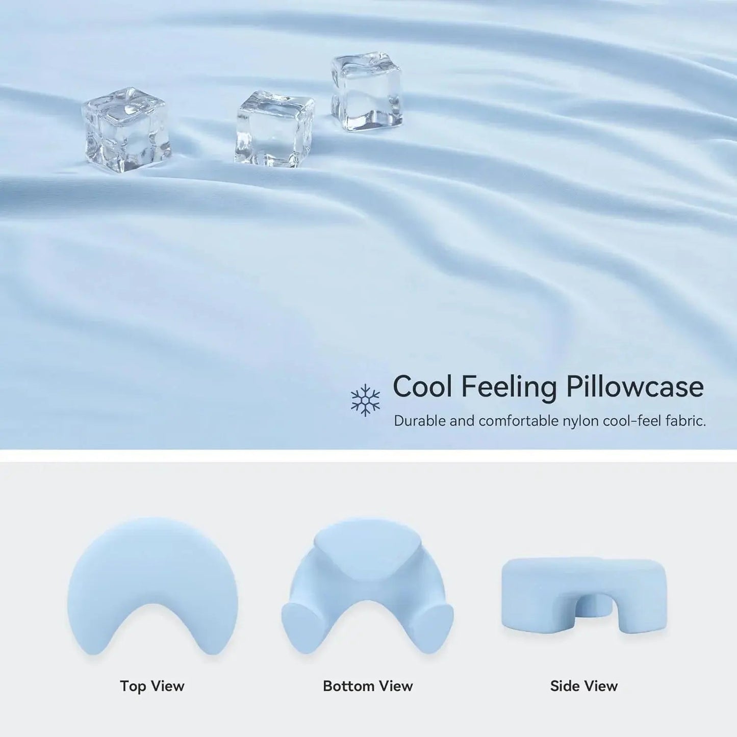 Sereniya Side Sleeper Pillow with Arm Holes for Comfortable Sleep