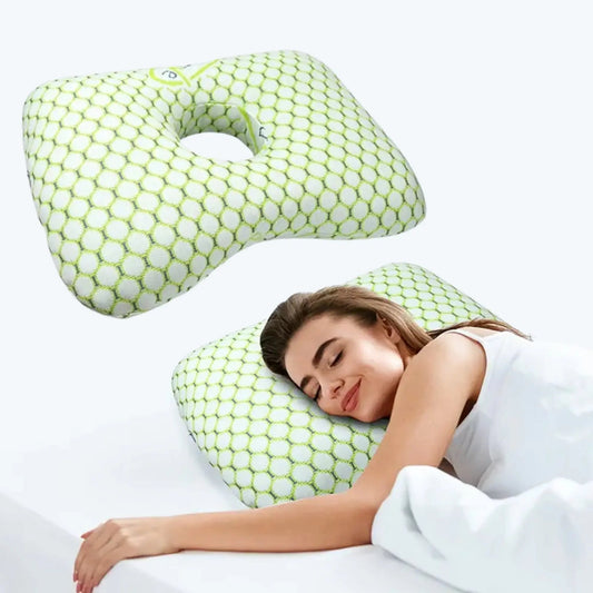Sereniya Piercing Cushion Pillow for Ear Comfort During Sleep