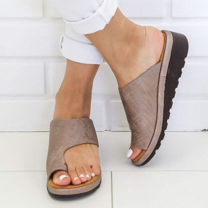 Sereniya Wide Fit Womens Arch Support Sandals