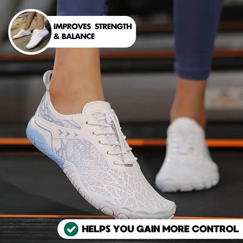 Minimalist Barefoot Sneakers Wide Toe Box Lightweight Unisex by Sereniya