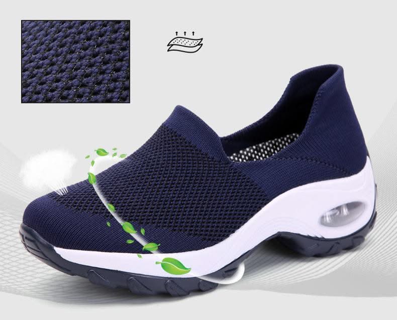 Sereniya Wide Fit Slip On Womens Walking Shoes